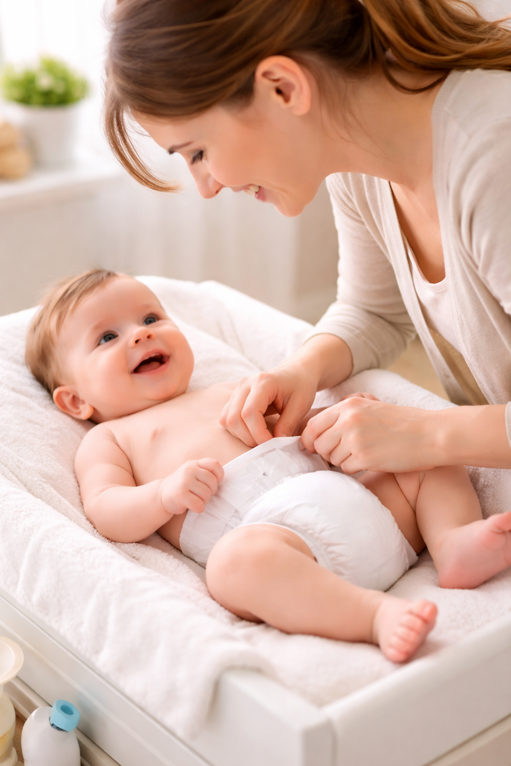 Cómo mantener fresca y limpia la piel de tu bebé desde el primer día